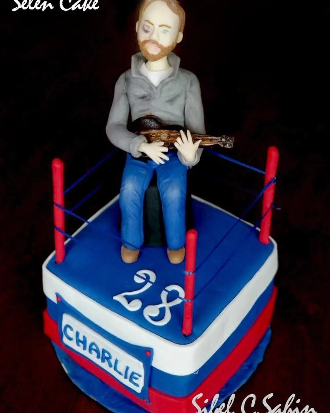 Boxer Ring Cake