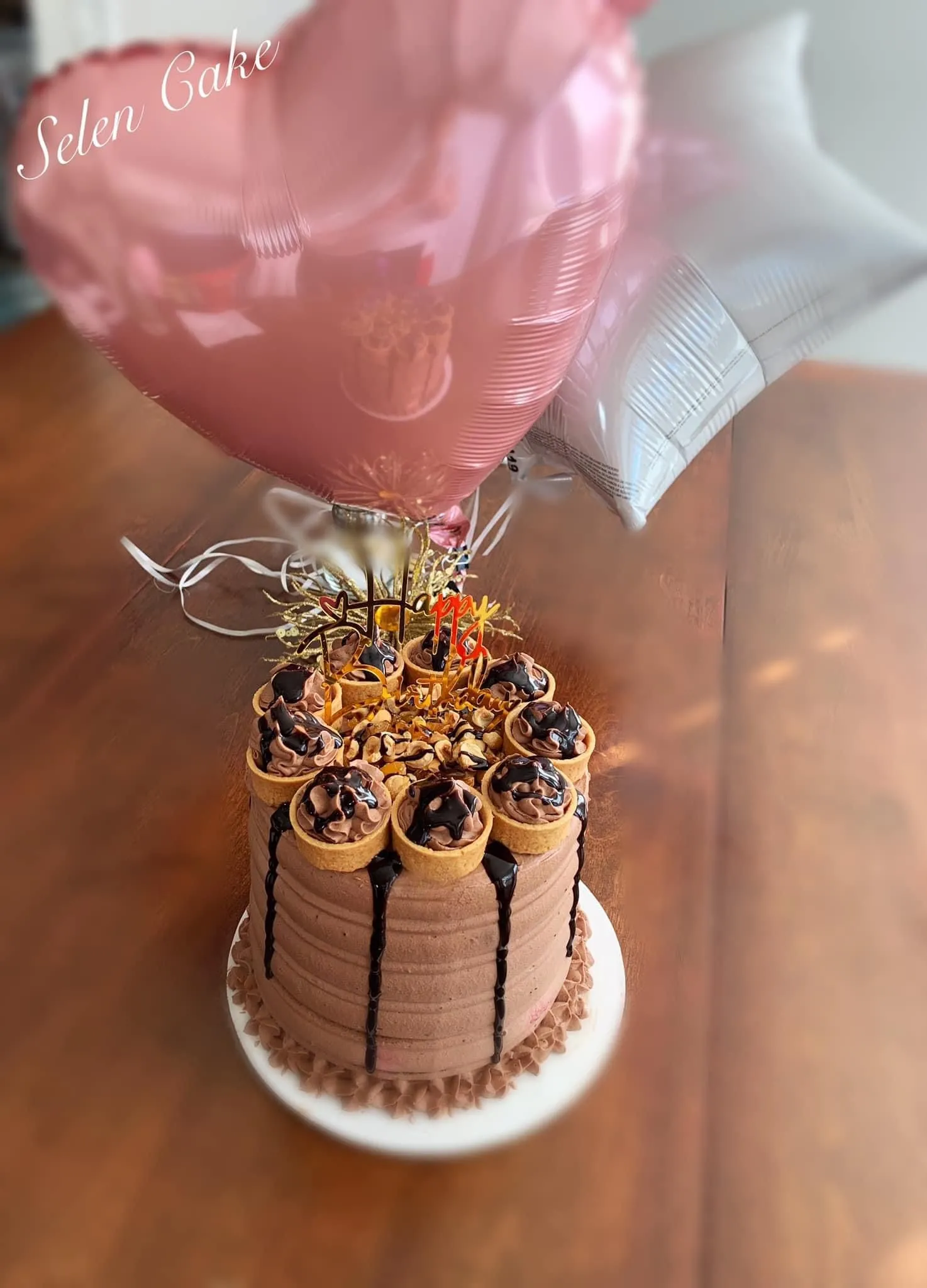 Chocolate Hazelnut Crocant Cake