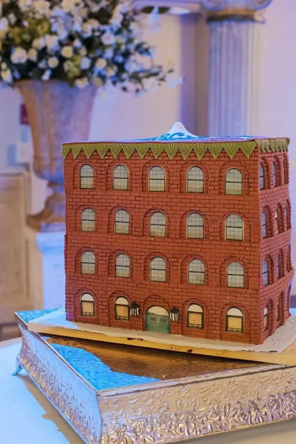 3D Rensselaer Lighting Research Center Building Cake