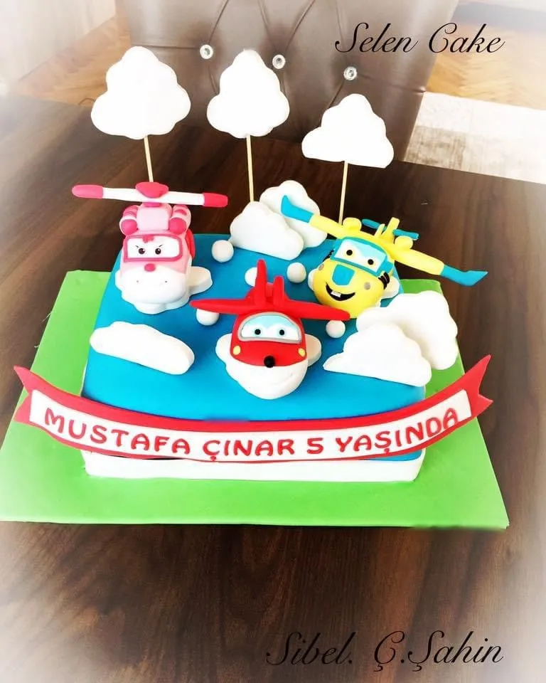 Super Wings Cake