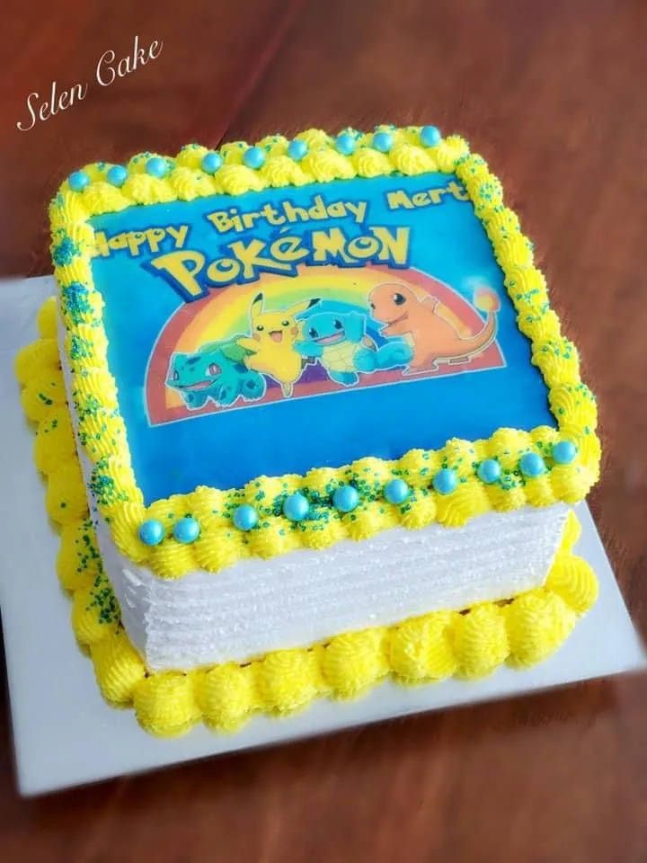 Pokemon Birthday Cake