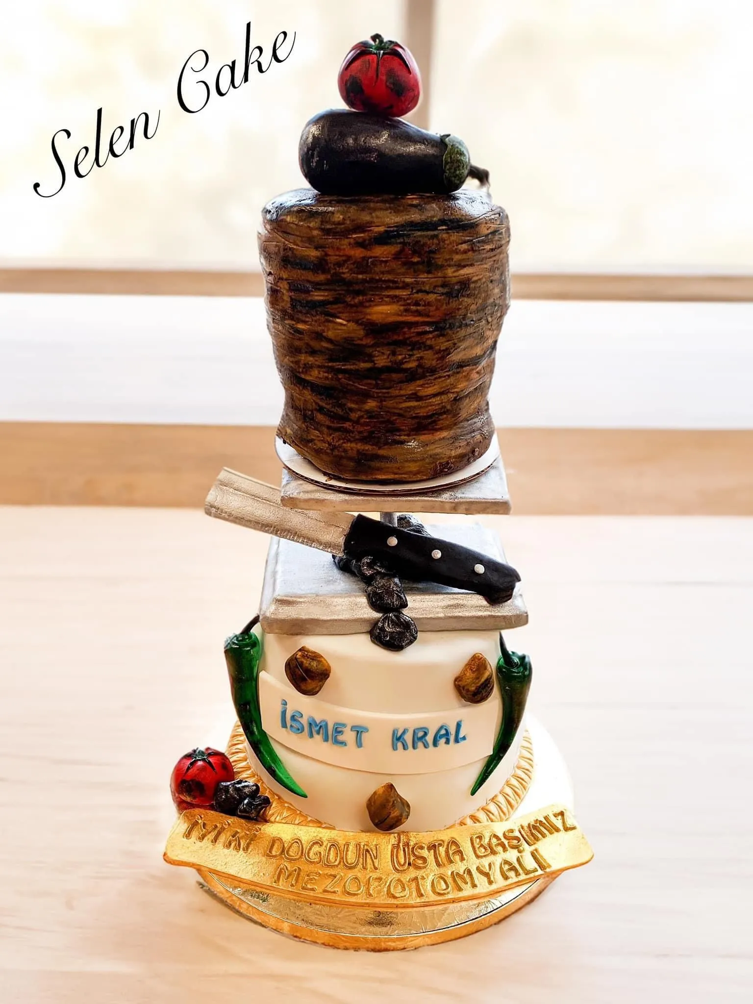 Shawarma Cake