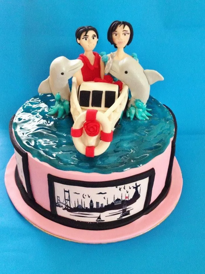 Dolphin Cake