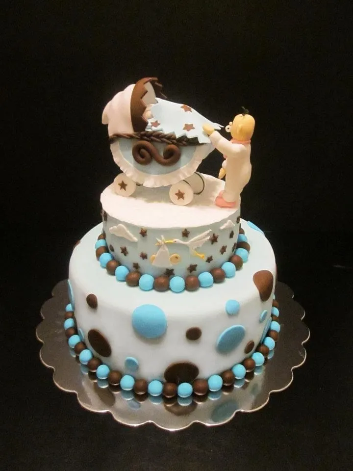 Boy Baby Shower Cake