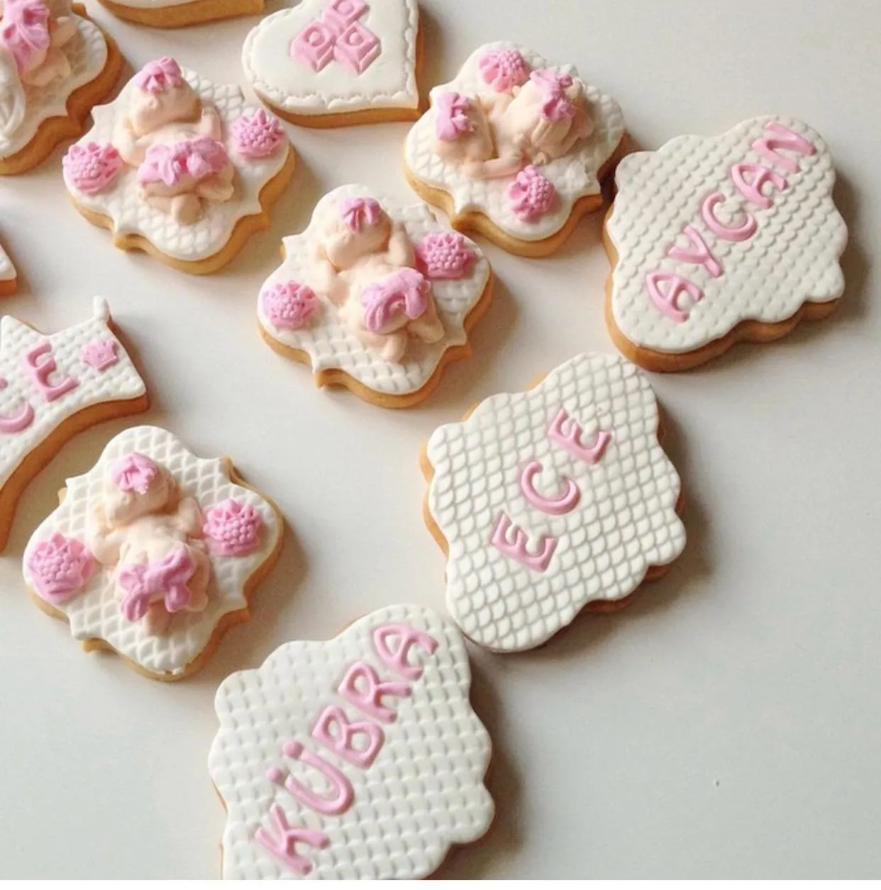Girl Baby Shower Cookies