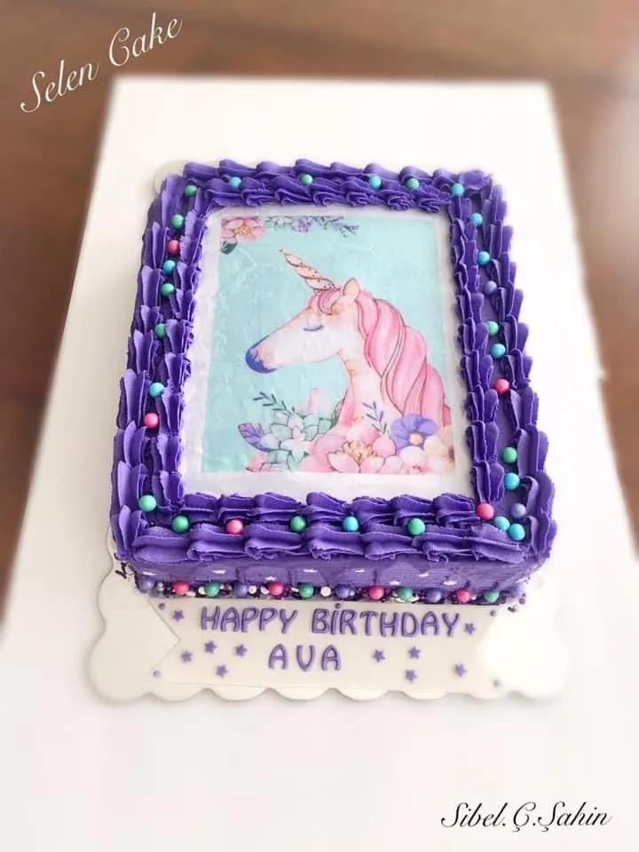 Unicorn Birthday Cake